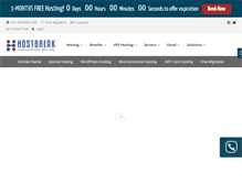 Tablet Screenshot of hostbreak.com
